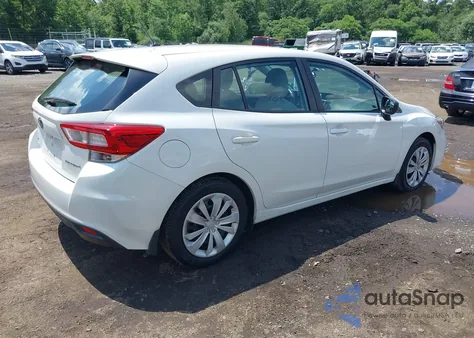 2019 Subaru Impreza 2.0I from USA, damaged, VIN 4S3GTAA67K3730438